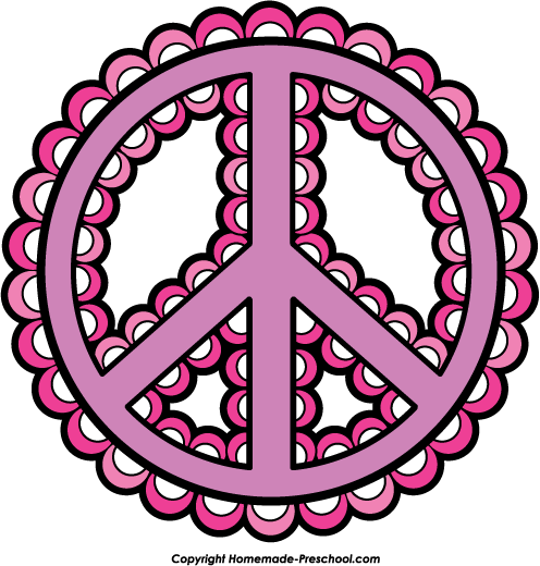 Free peace sign clipart 4