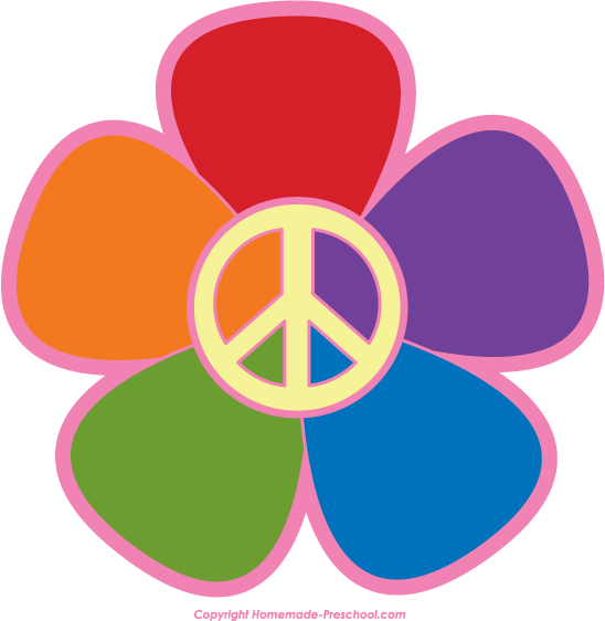 Free peace sign clipart