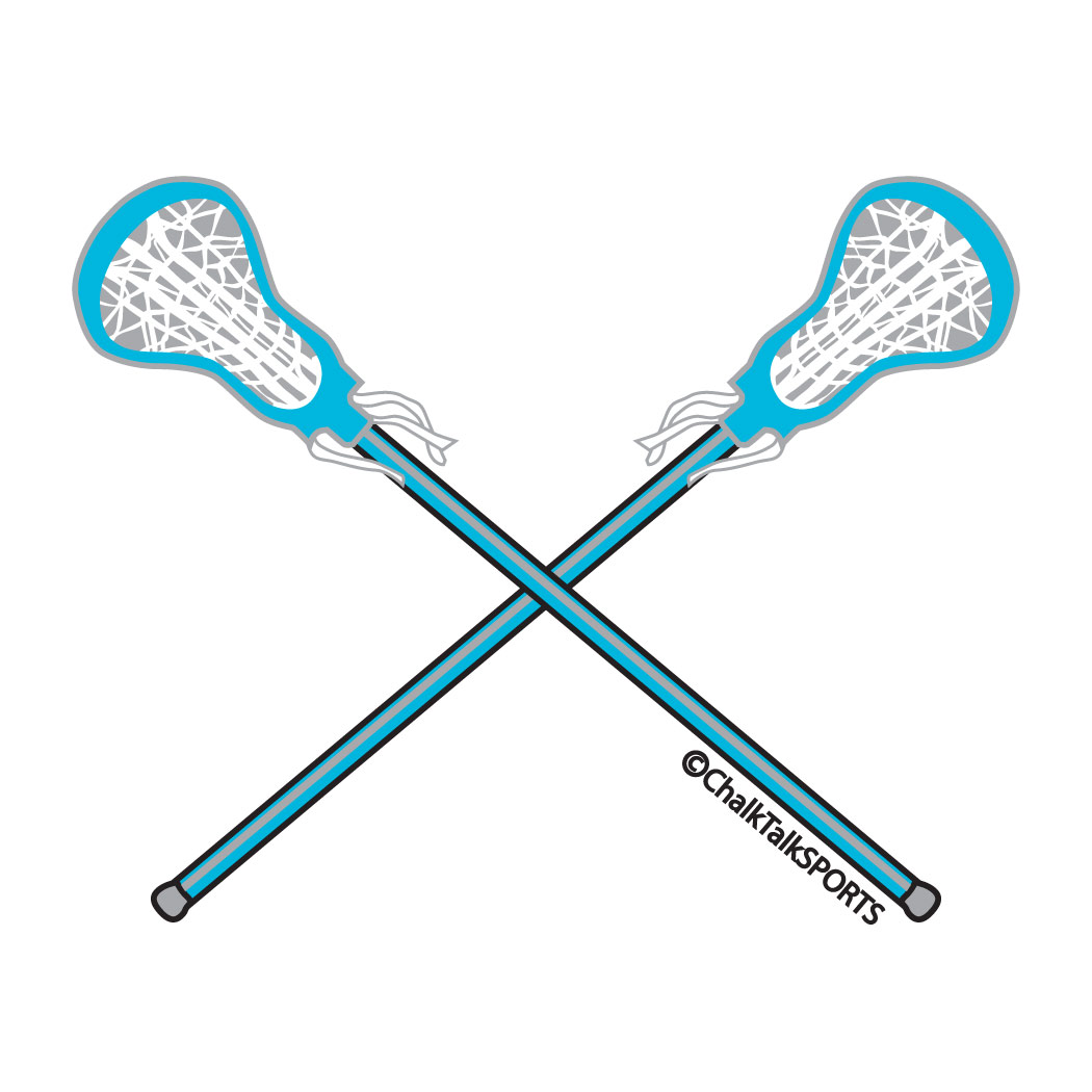 Free vector art lacrosse sticks clipart image 2