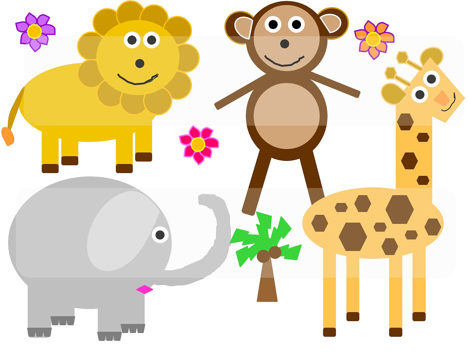 Fresh jungle animals clipart for free download search for free 2 - Clipartix