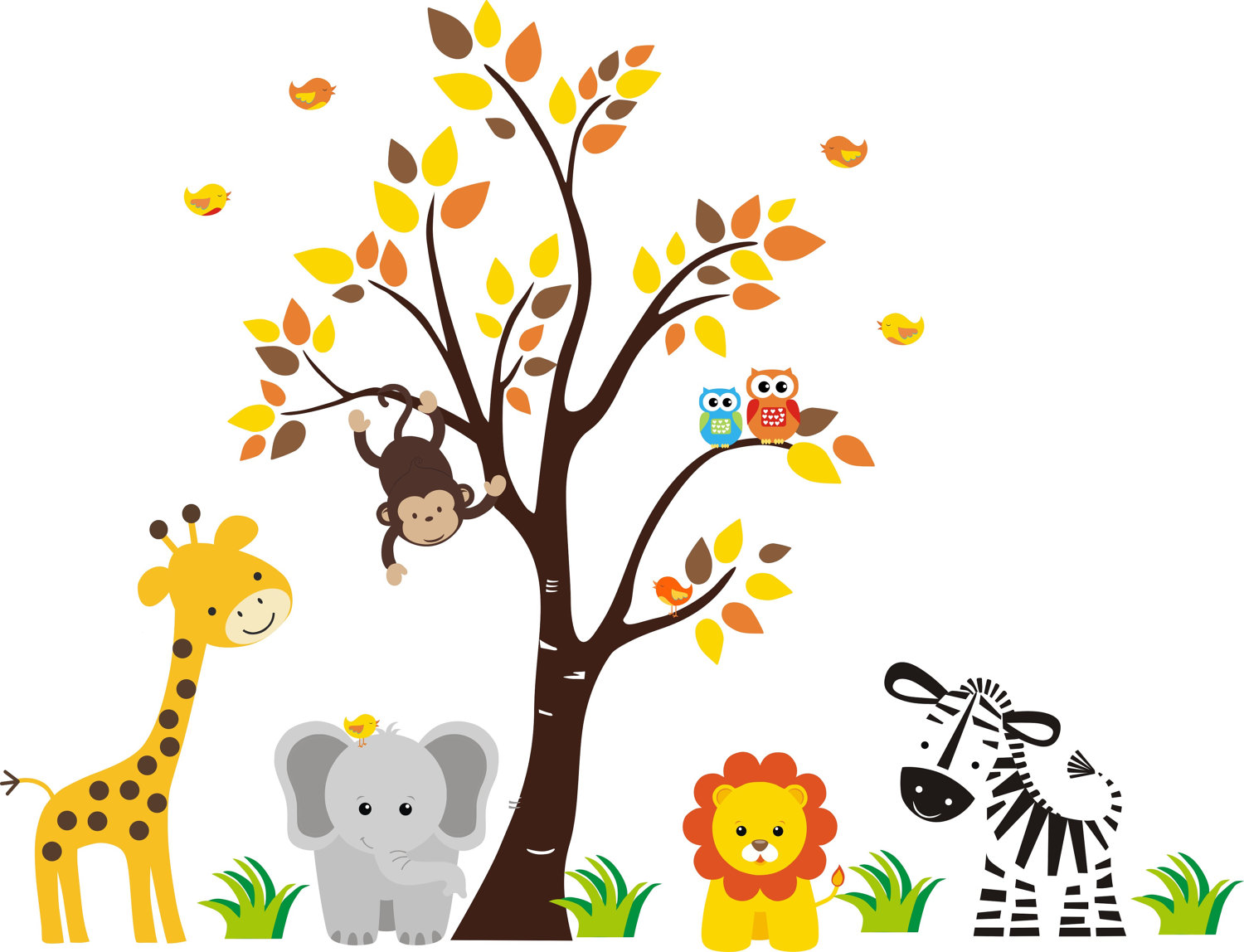 Fresh jungle animals clipart for free download search for free
