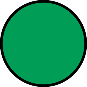 Green circle clip art at vector clip art