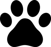 Greyhound paw print clipart – Clipartix