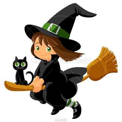 Halloween baby witch clip art halloween witches