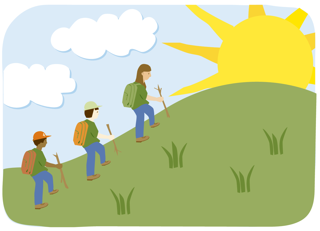 Hiking Clipart Cliparts And Others Art Inspiration Clipartix
