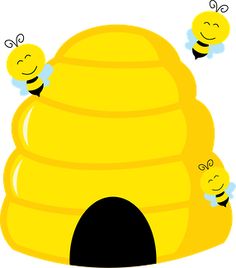 Home free clipart bee beehive bees carmen