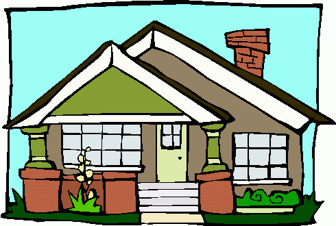 Home new house clipart kid