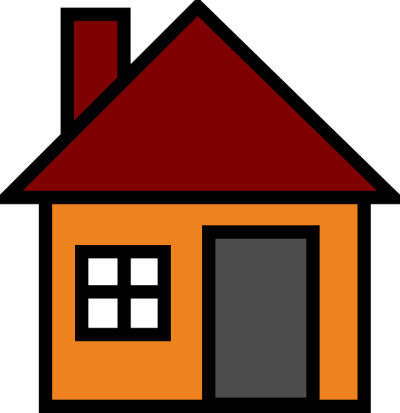 Home simple house clipart free images