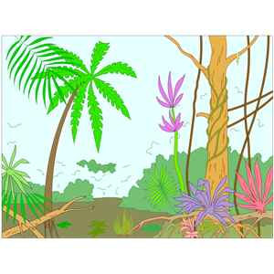 Jungle clip art free clipart images