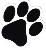 Dog paw print stamps dog prints clip art clipartcow 2 – Clipartix
