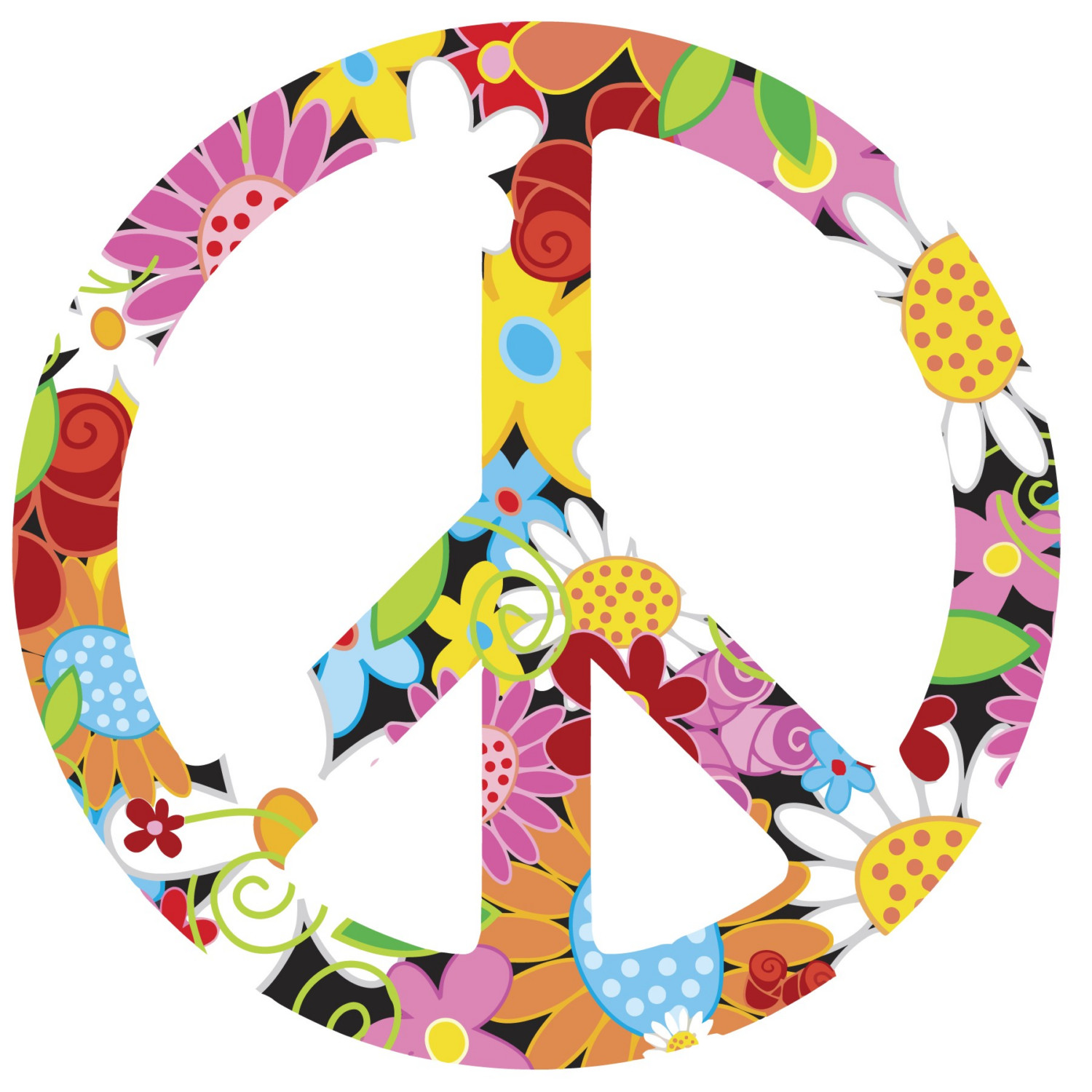Peace sign clipart kid 4