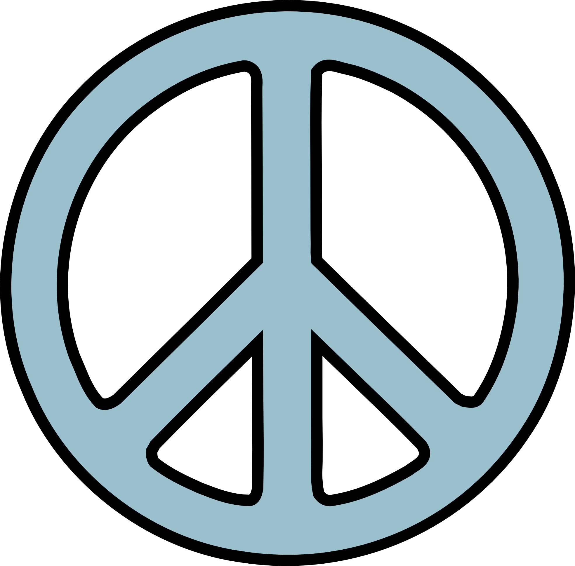 Peace signs clip art free clipart images