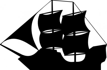 Pirate ship clip art free vector in open office drawing svg 2