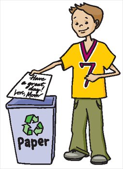 Recycle free recycling and trash clipart graphics images 2