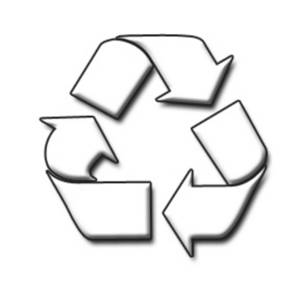 Recycle sign clipart 2