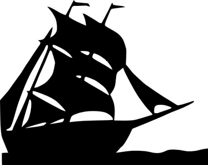 Sailboat clipart silhouette free images 2