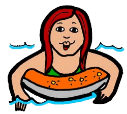 Swimmer girl swimming clipart free images 7