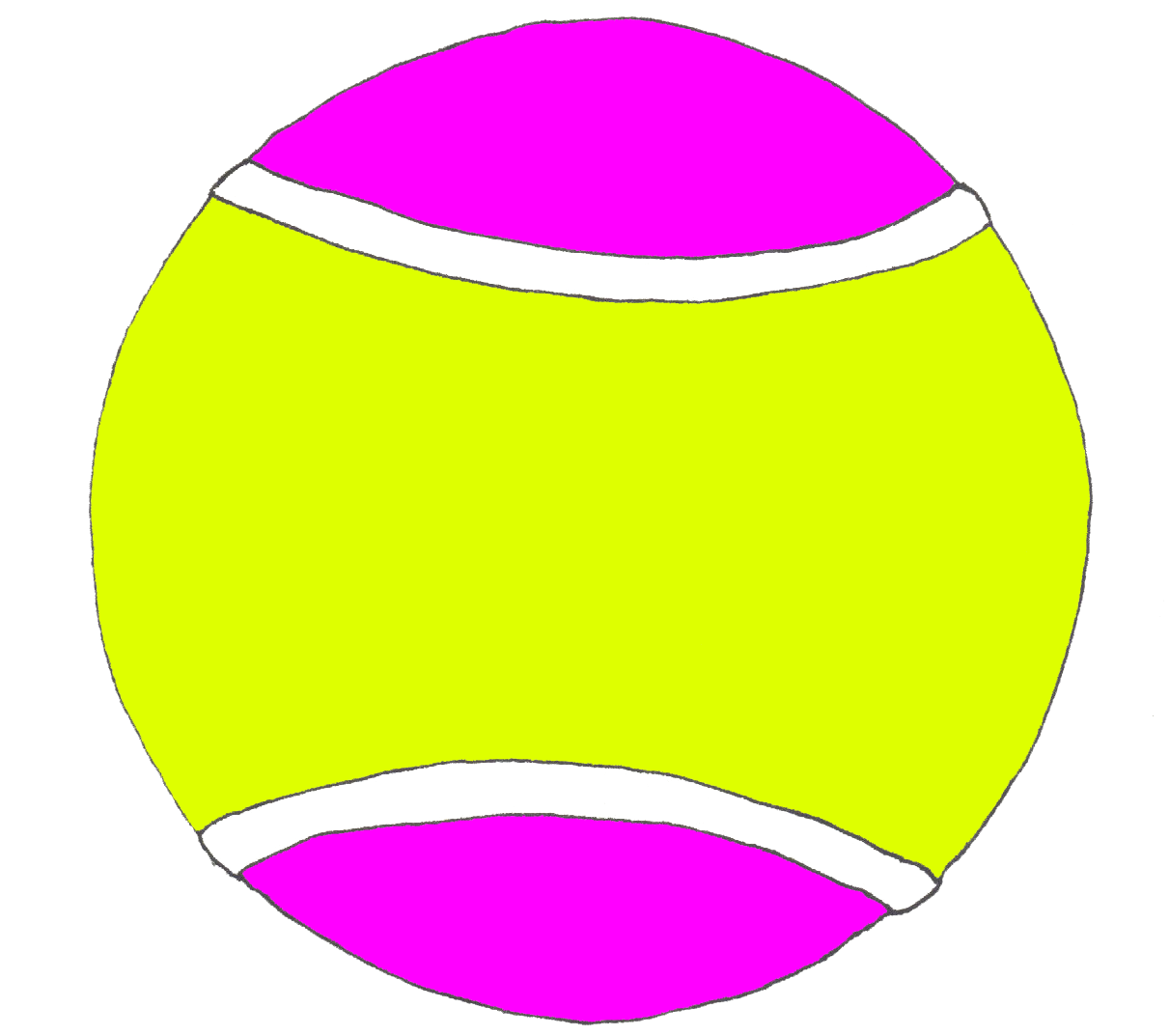 Tennis ball clip art 2
