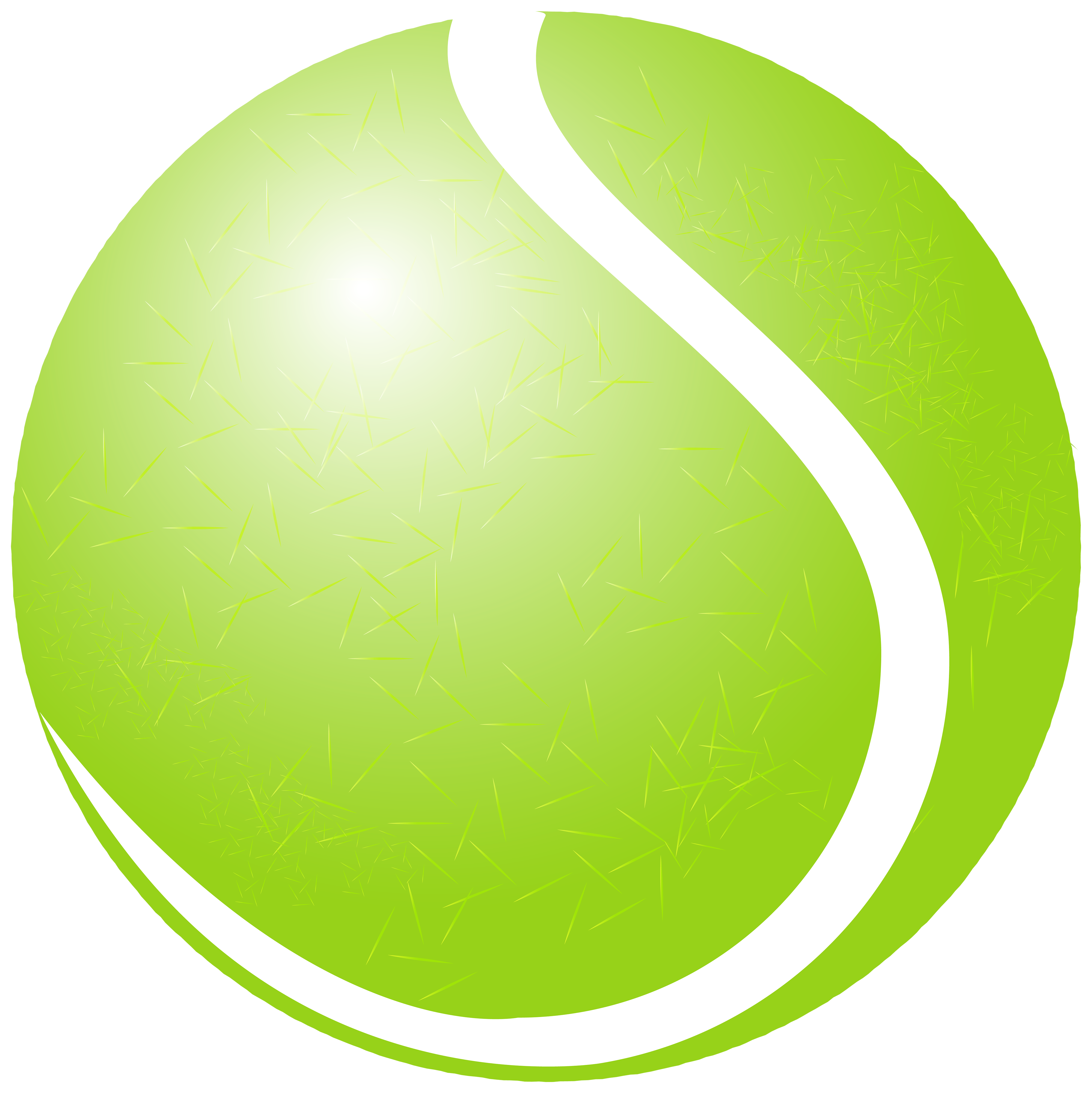 Tennis ball clipart web