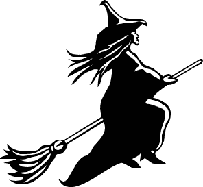 Witch broom clipart free images 4