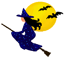 Witch clip art black and white free clipart images