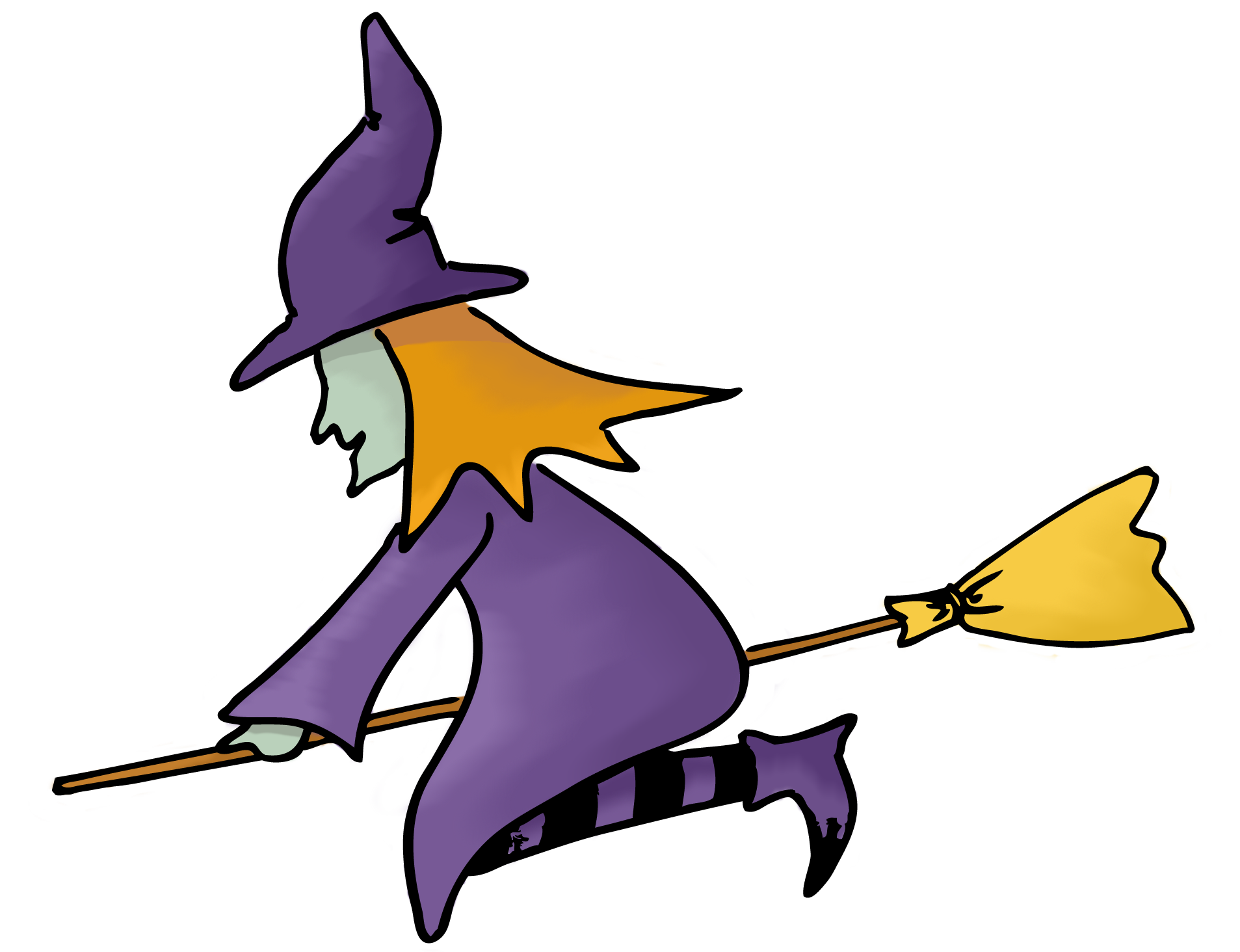 Witch clip art free clipart images 3