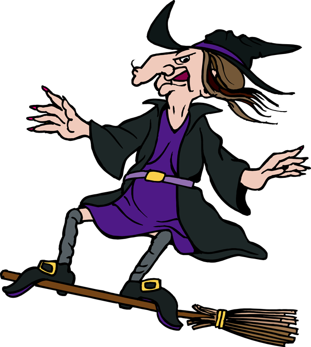Witch clip art hostted 3