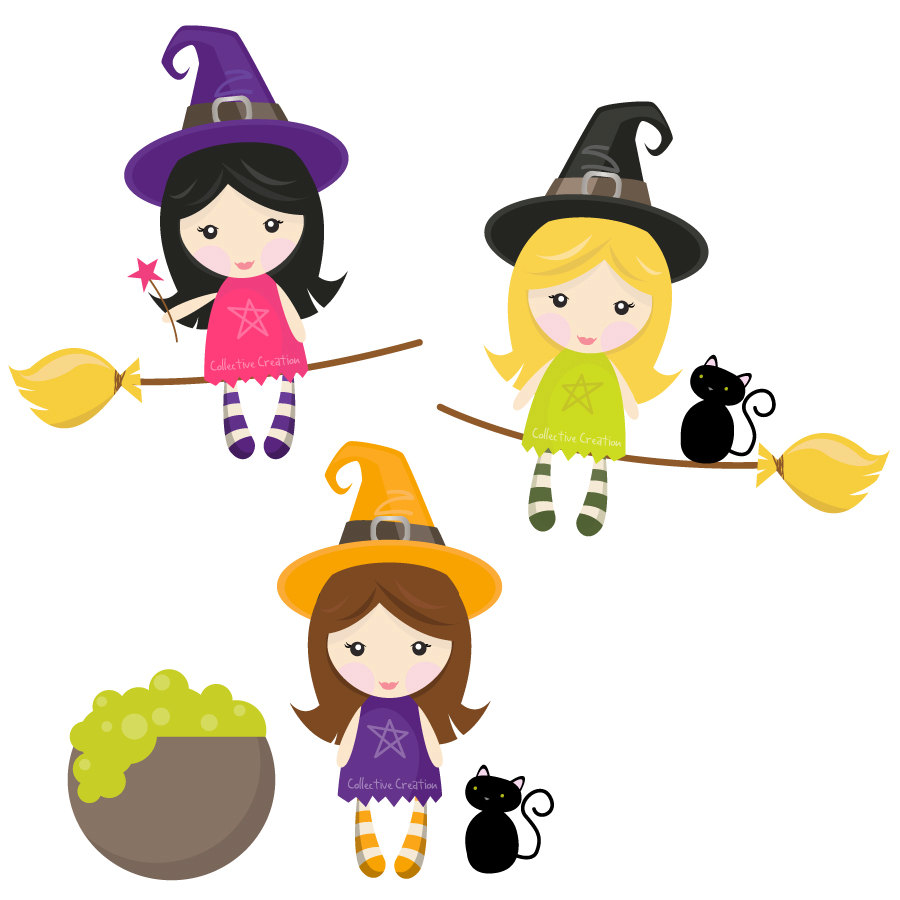 Witch clipart image