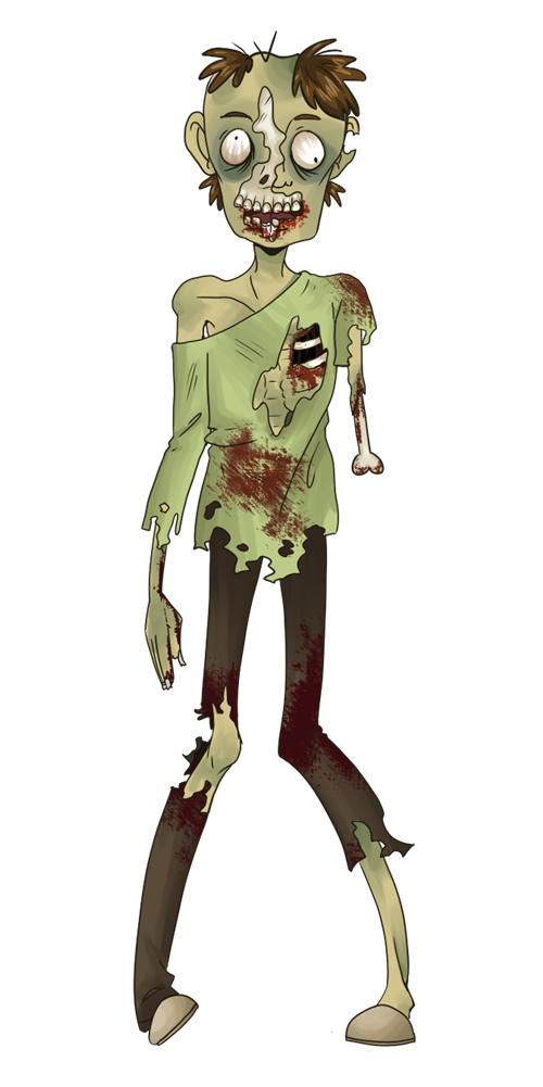 Zombie free to use cliparts