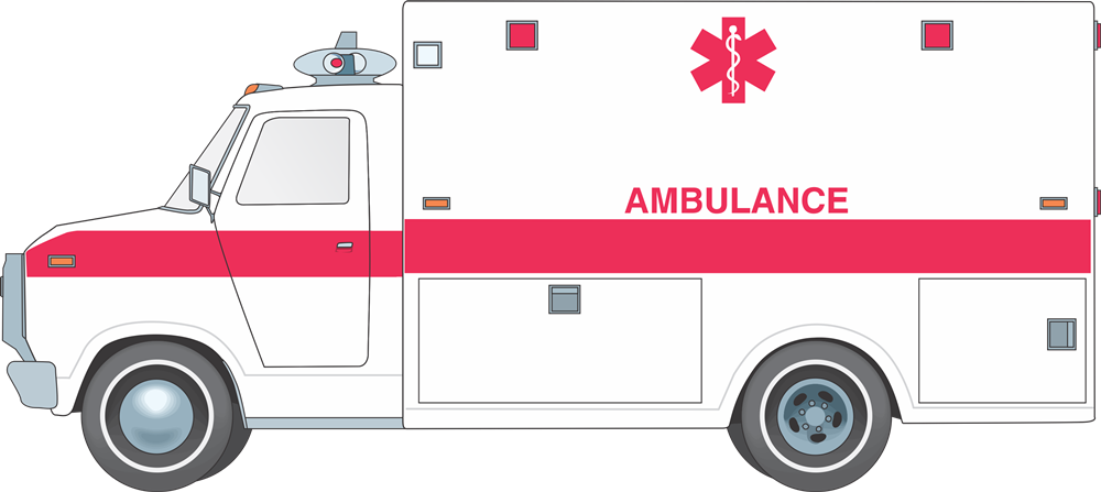 Ambulance free to use clip art 2 image