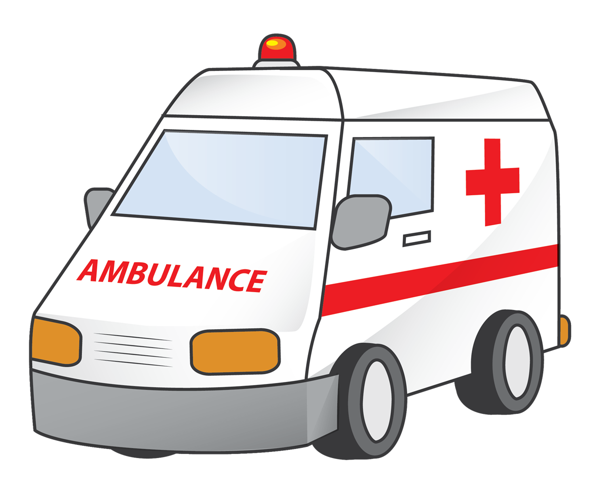 Ambulance free to use clip art 3