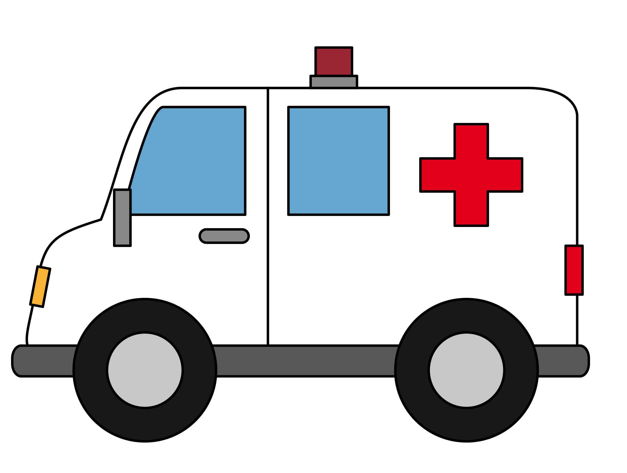 Ambulance free to use clip art