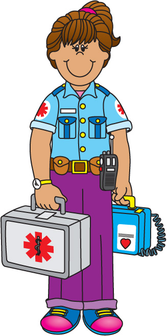 Ambulance in show clipart image