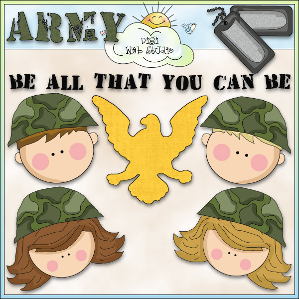 Army 1 ne cheryl seslar clip art digi web studio