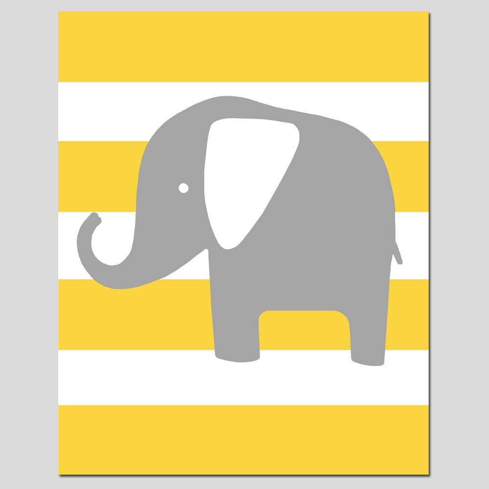 Baby elephant clip art 2