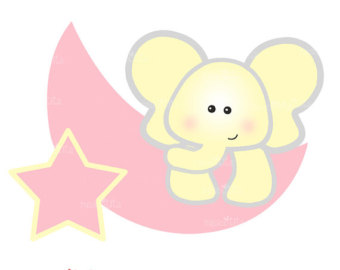 Baby elephant clip art clipart