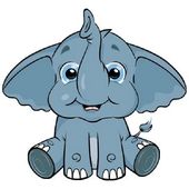 Baby elephants cartoon elephant and clip art on – Clipartix