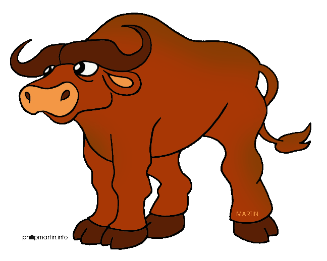 Buffalo clipart image