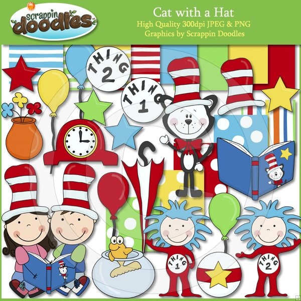 Cat in the hat 0 images about dr seuss on lorax and clip art