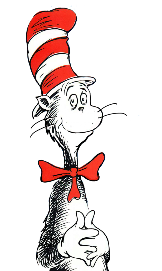 Cat in the hat clipart kid