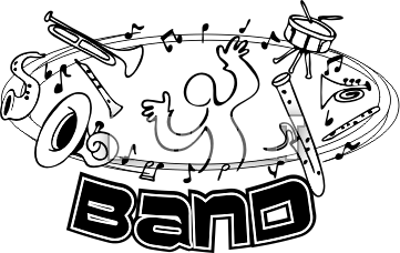 Clip art band and orchestra clipart kid