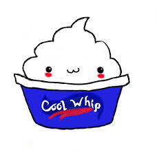 Cool whip clipart