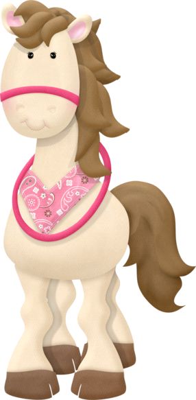 Cowgirl horses and clip art on