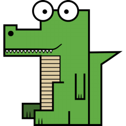 Crocodile free to use clipart 2