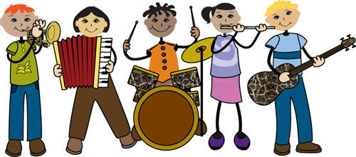 Elementary band clipart