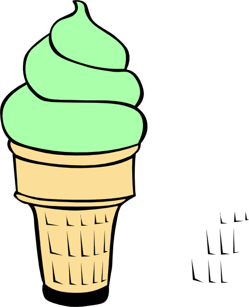 Empty ice cream cone clip art free clipart images