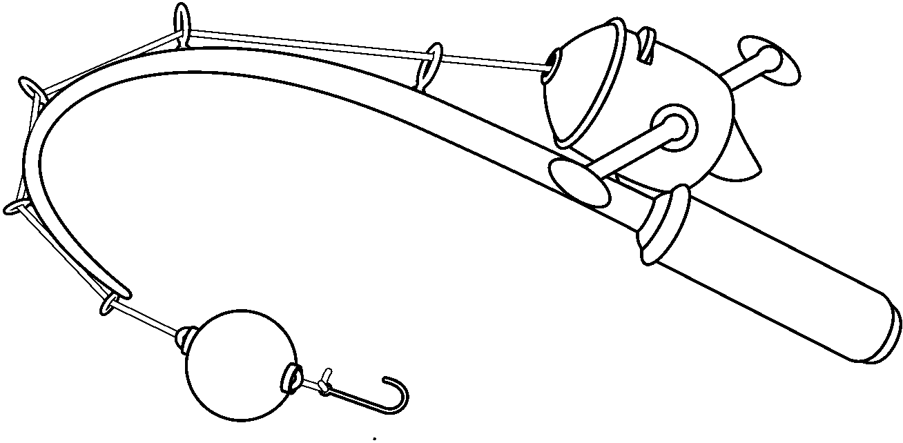 View Fishing Rod Clipart Black Images Fish Lite
