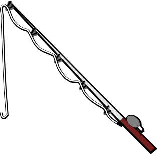 Fishing pole clipart fishing rod image 5