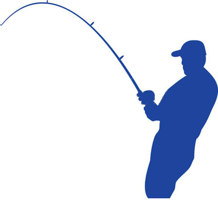 Fishing pole clipart kid 9