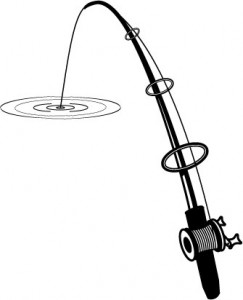 Fishing pole fishing rod clipart hostted 2 image